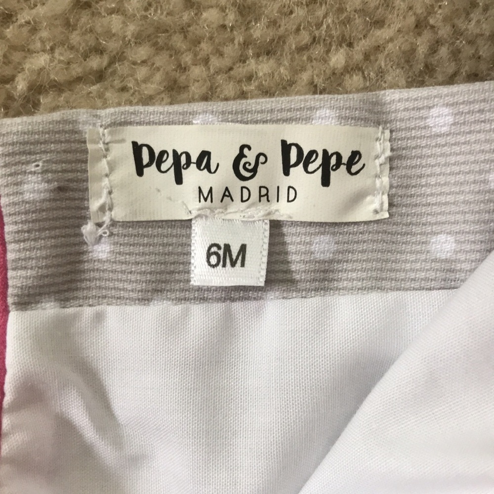 Pepa and Pepe | NWT 6M sleeveless dress - Picture 3 of 7